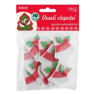 ACCESORII CRAFT – AD223 VESELI CLOPOTEI SPUMA 3D AA