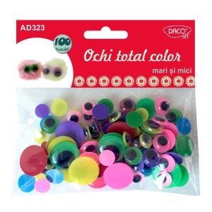 ACCESORII CRAFT – AD323 OCHI TOTAL COLOR MARI SI MICI DACO