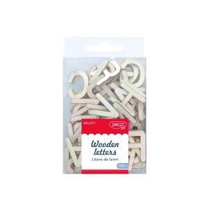 ACCESORII CRAFT – AD371 LITERE DE LEMN DACO