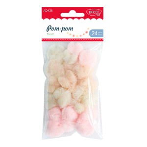 ACCESORII CRAFT – AD428 POMPOM TULLE DACO
