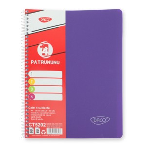 CAIET A4 120 FILE 4 SUBIECTE DACO CT5202