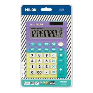 CALCULATOR 12 DG MILAN 151812SNPRBL  (Din care timbru verde 0,15 RON)