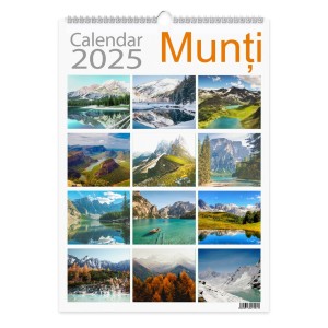 Calendar perete 2026 munti