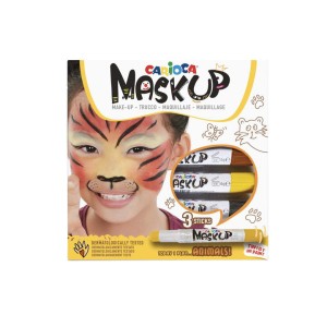 CULORI PIELE SET 3 ANIMALS CARIOCA 43048