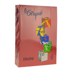 HARTIE A3 COLORATA 80G/MP 209 ROSU FAVINI A71C353