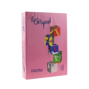 HARTIE COLORATA 80G/MP A4 206 ROZ CICLAM FAVINI A71F504