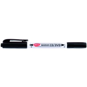 MARKER CD/DVD DOUA CAPETE DACO NEGRU MK301