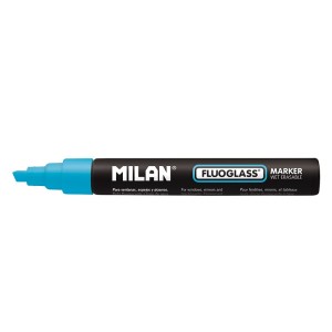 MARKER PENTRU STICLA FLUOGLASS ALBASTRU MILAN 591295212