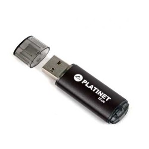 MEMORIE USB STICK 2.0 16GB PLATINET (Din care timbru verde 0,1 RON)