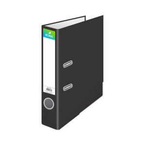 Biblioraft plastifiat 75 mm Ecada 22175N