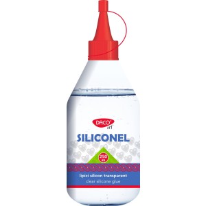 Lipici silicon 250 ml siliconel Daco LC250