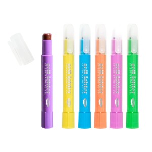 Marker evidențiator gellighter set 6 Daco MK407/6